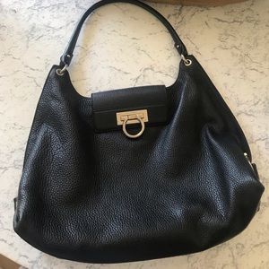 Authentic Ferragamo large hobo handbag
